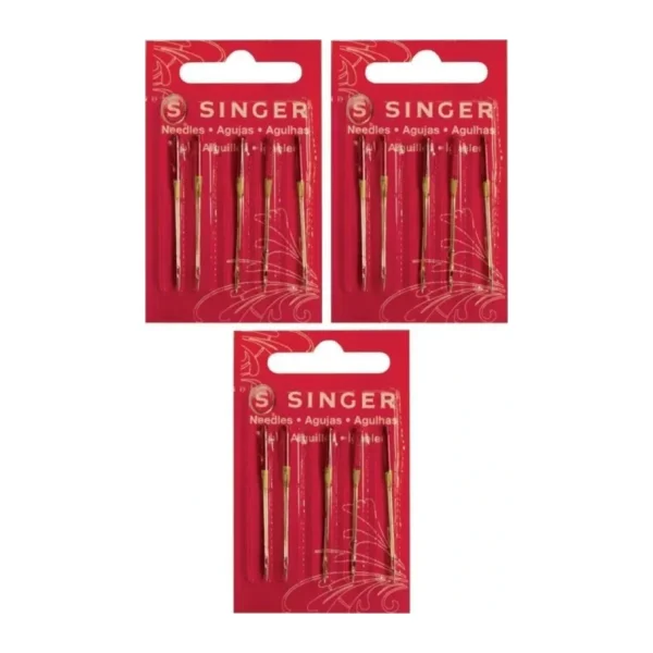 SİNGER Dikiş Makine Iğnesi - 2045 - 09 Jarse Iğnesi 3 Paket