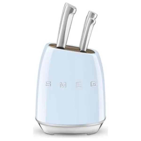 Smeg 50's Style Kbsf02 Mavi 7 Parça Standlı Bıçak Seti