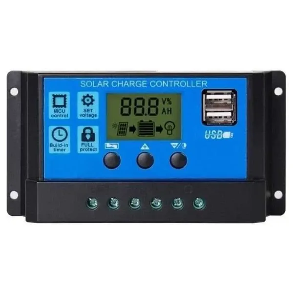 Solar Panel Akü Şarj Cihazı 60A 12/24V