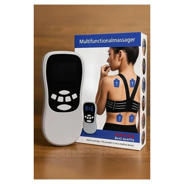 Taşınabilir Şarjlı Ems-Tens-Masaj Aleti Ultra Sessiz Elastik - Fizik Tedavi & Kas Gevşetme