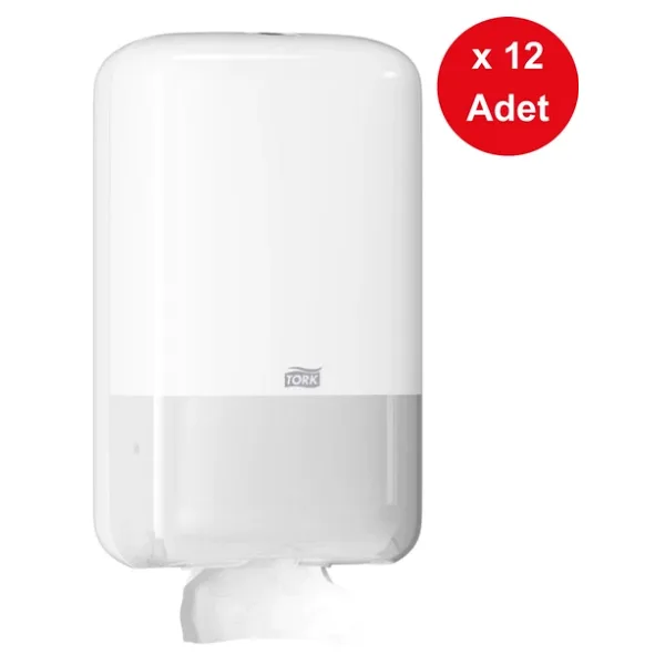 Tork 556000 Katlamalı 24 Adet Tuvalet Kağıdı Dispenseri