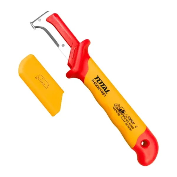 Total THIDCK1851 50X185MM Vde Kanca Bıçak Kablo Sıyırma-Soyma Bıçağı Izoleli