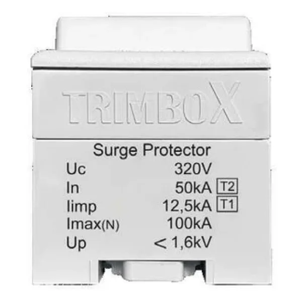 TRİMBOX YM2T1T2 B C Sınıfı 2 Kutuplu 100 kA Parafudr (100kA)