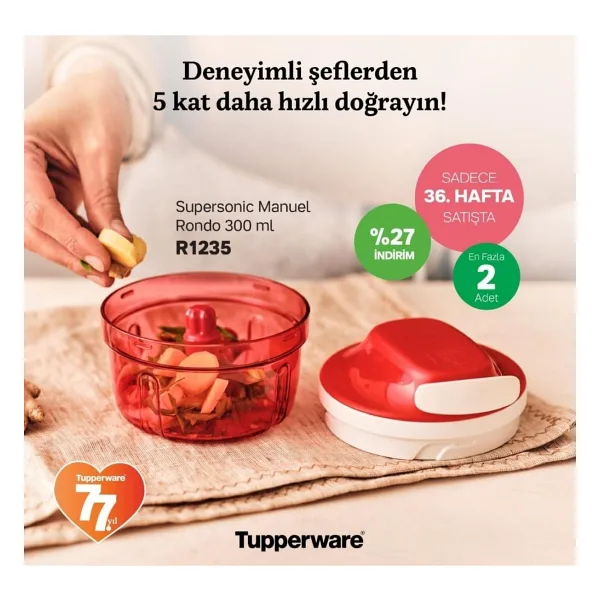 Tupperware Supersonic Şef 1