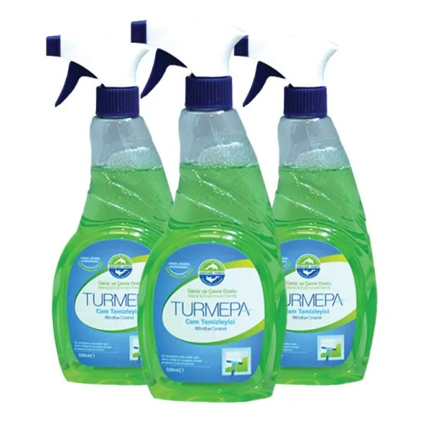 Turmepa Cam Temizleyici 500 ml x 3 Adet