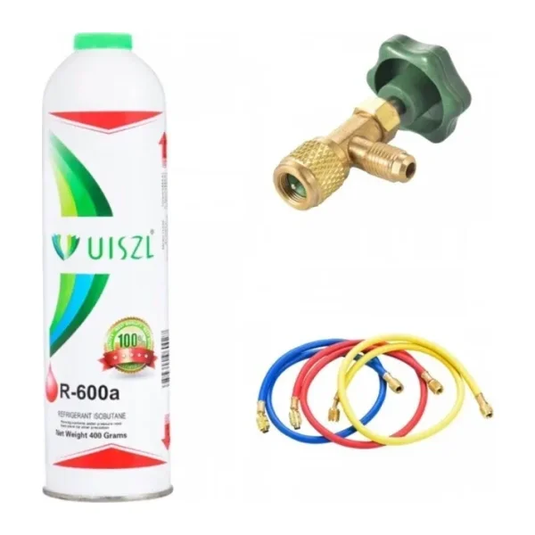 Universal Soğutucu R600a Gaz Verme Seti Gaz - Vana - Hortum