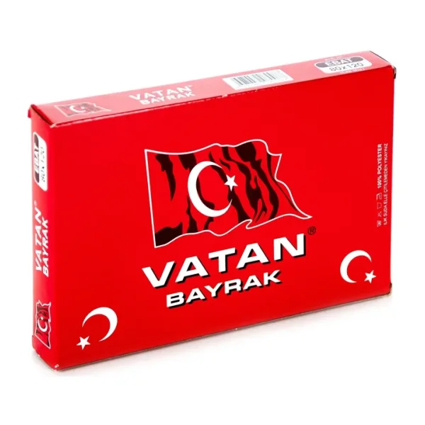 Vatan Türk Bayrağı - Kırmızı - 50 X 75 Cm