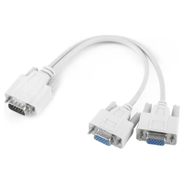 VGA TO 2 VGA ÇOĞALTICI ÇOKLAYICI Y KABLO