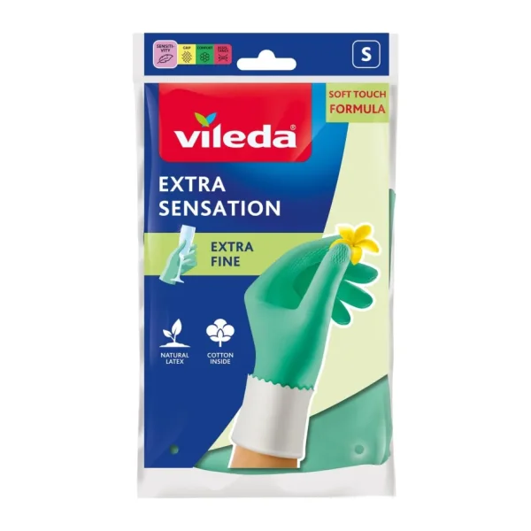Vileda Extra Sensation Küçük Boy Temizlik Eldiveni