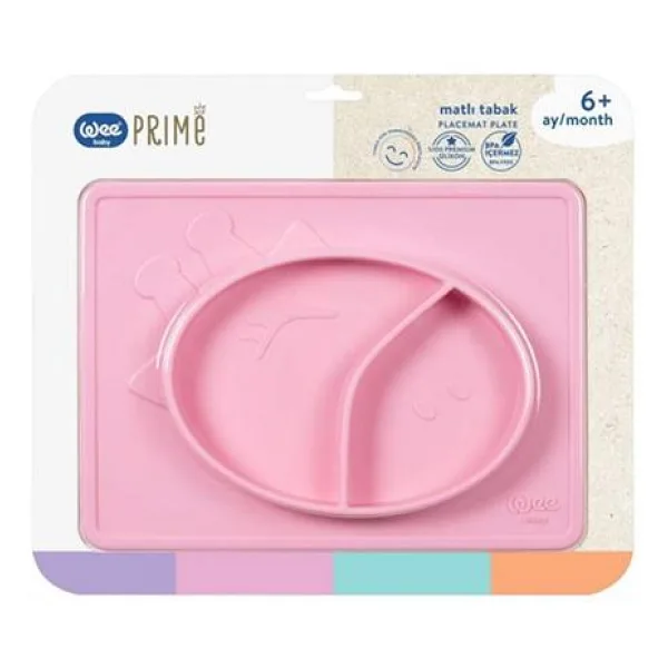 Wee Baby 925 Prime Silikon Matlı Tabak