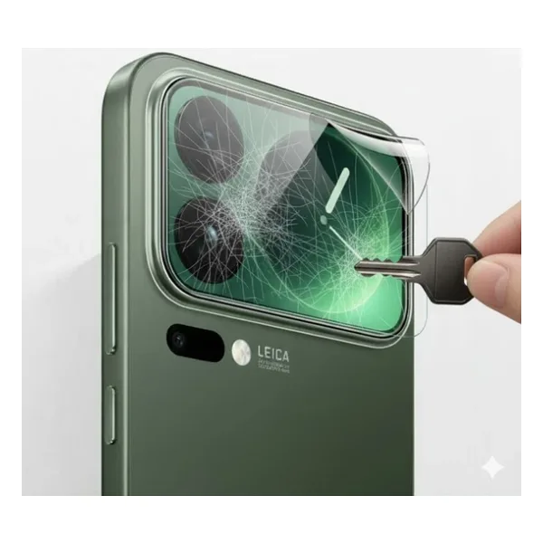 Xiaomi 17 Pro Uyumlu Arka Mini Ekran 3 Adet Ekran Koruyucu Nano Jelatin