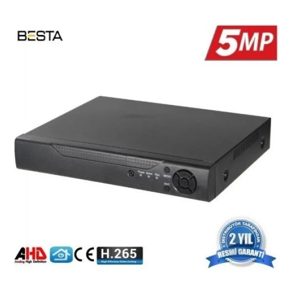 16 Kanal Ahd 5Mp H265 Dvr Kayıt Cihazı Xmeye Kd-816Hd
