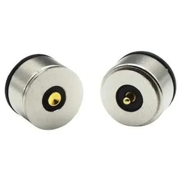 2-Pin 8mm Pogo Pin Manyetik Konnektör Takımı