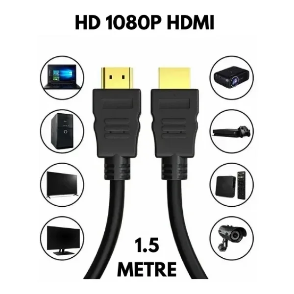 3D HDMI Kablo Ultra HD HDMI 2.0 1080P 1.5 Metre