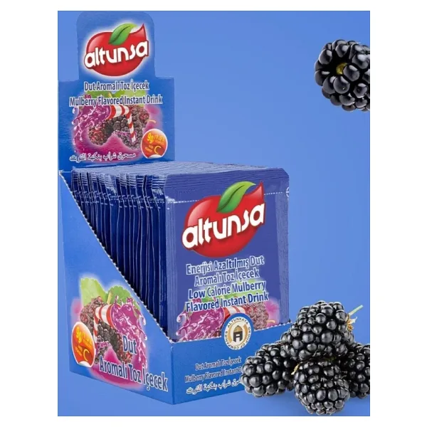 Altunsa Dut Aromalı Toz İçecek 9 gr 24'lü