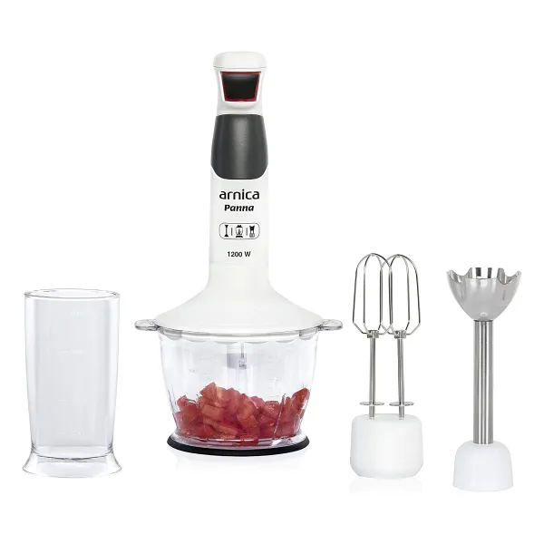 Arnica Panna GH21561 Beyaz 1200 W Blender Seti