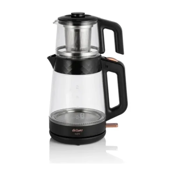 Arzum AR3101-CC Gusto 1900 W Cam Çay Makinesi