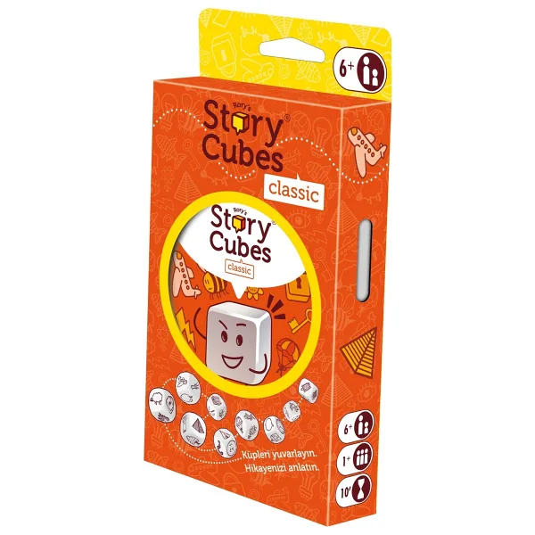 Asmodee Rory'nin Hikaye Küpleri - Klasik ECO (Rory's Story Cubes - Classic ECO)