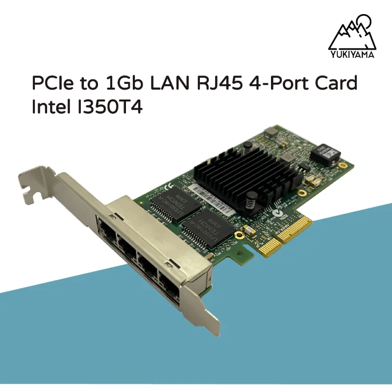 ASUS LAN CARD PCIE G3 4P 1G INTEL I350-T4 V2 Ethernet Kartı