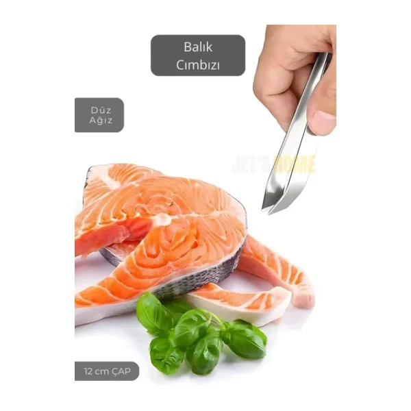 Balık Uçlu Cımbızı Paslanmaz Kılçık Cımbızı Çelik Dekor Cımbızı 12 cm