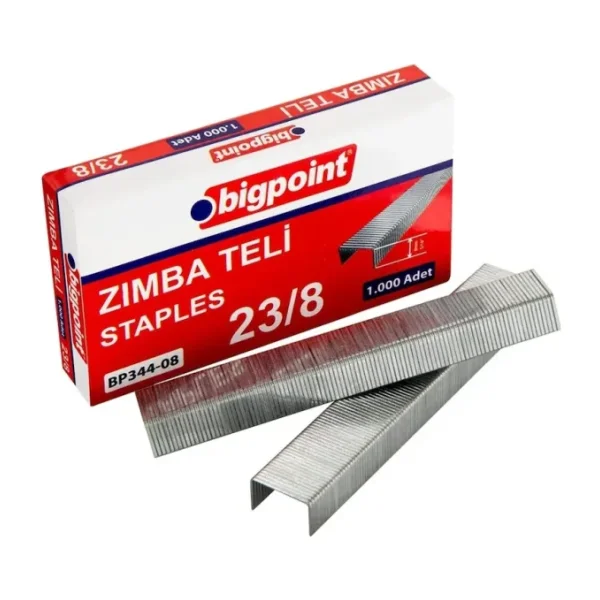 Bigpoint Zımba Teli 23-8 10 Lu Paket Arşiv Zımba Makinesi Teli