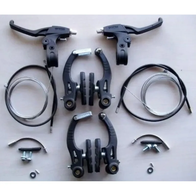 BİSİKLET FREN TAKIMI V-BRAKE FREN KOLLARI DAHİL KOMPLE SET