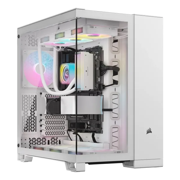 Corsair iCUE LINK 6500X RGB CC-9011270-WW Fanlı Beyaz E-ATX Oyuncu Kasası