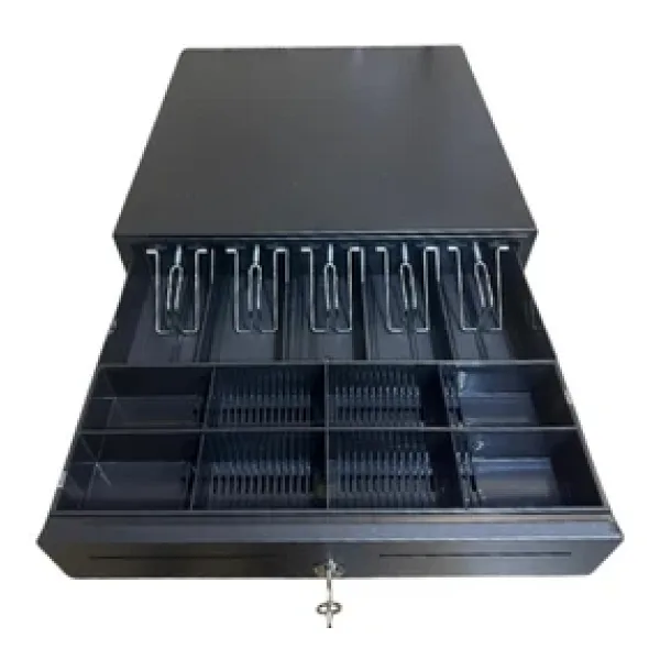 Dbpos Nt-335 Metal Para Çekmecesi 5 Gözlü Plastik Alt Tabla Cm 41 X 41 X 11 Cm