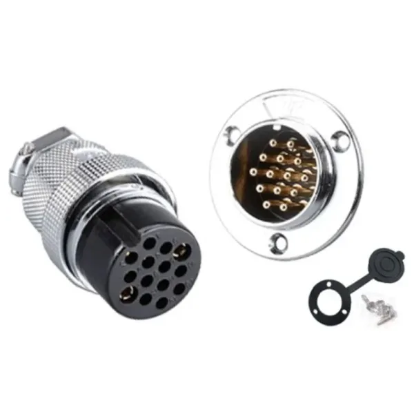 DF30 14 Pin 30mm Su Geçirmez Konnektör Takımı