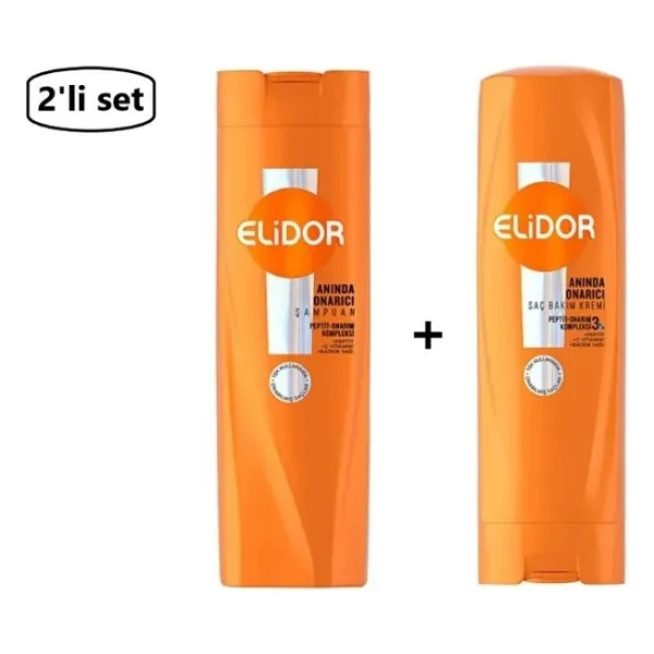 Elidor Anında Bakım Şampuan 400 ml ve Saç Kremi 350 ml