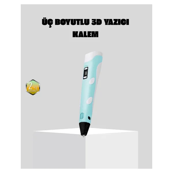 Epilons 3D Kalem Ergonomik ve 1.75 mm Filament Destekli Fdm Yazıcı Kalemi