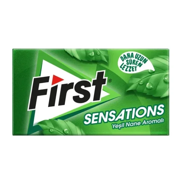 First Sensations Yeşil Nane 27 gr Sakız