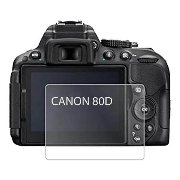 Fotga Lcd Ekran Koruyucu Canon 80D İçin