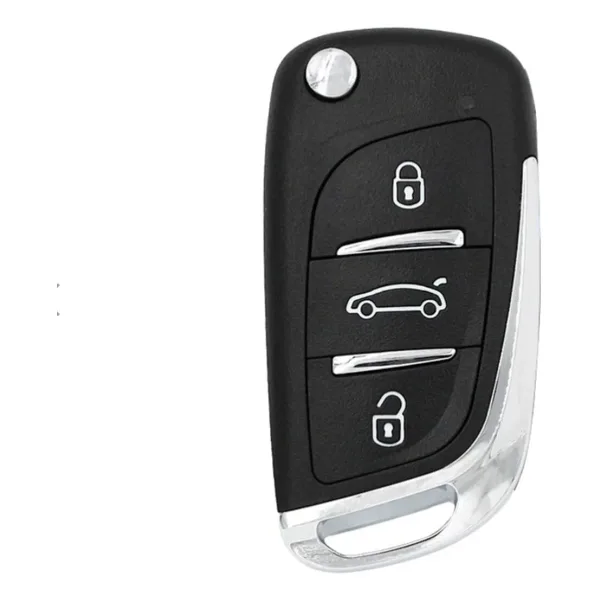 GMA KEYS Peugeot Tipli Sustalı Keydiy (KD) ve Akıllı Anahtar Kabı Kumanda Kabı 3 Tuşlu 1.ci Kalite