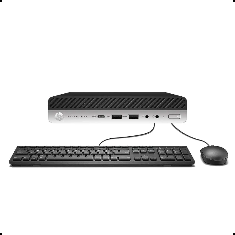 Hp Elitedesk 800 G4 4CB30UT Mini Desktop (2.1 Ghz Intel Core I5-8500T, 8 GB Ddr4 Sdram, 256 GB Ssd, W11P + WIFI
