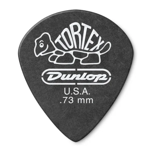 Jim Dunlop 482R.73 Gitar Penası, 0,73 mm, Pitch Black