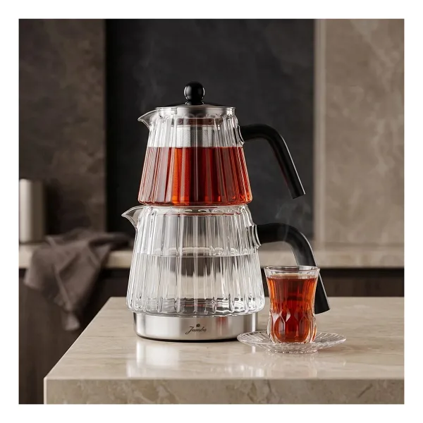 Jumbo Aura Glass Çaydanlık