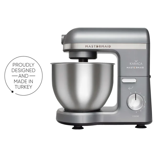 Karaca Mastermaid Chef 1500 W 5 lt Gri Stand Mikser