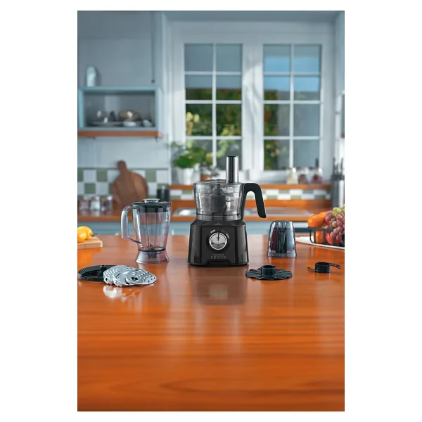 Karaca Mastermaid Power Multifunctional 10in1 Matte Black 2000 W Gıda Hazırlama Seti