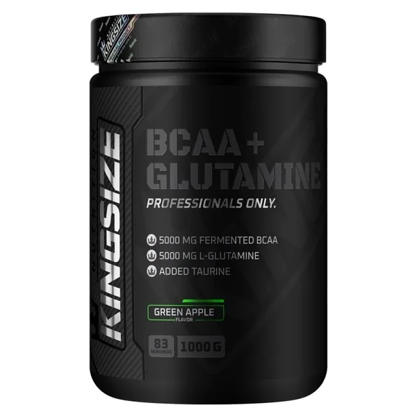 Kingsize Nutrition BCAA + Glutamine Powder 1000 gr