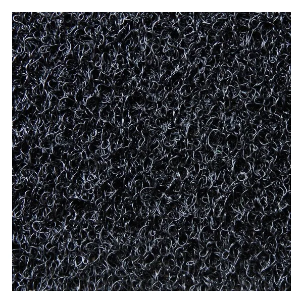 Kıvırcık Kapı Önü Dış Mekan Paspas / Kalınlık : 12 mm. / En : 100 Cm. - Boy : 2 Metre / Siyah