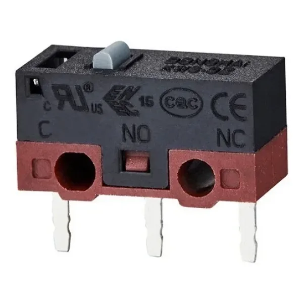 KW5-OZ-1111L-BL SPDT NO+NC 3-Pin Micro Switch