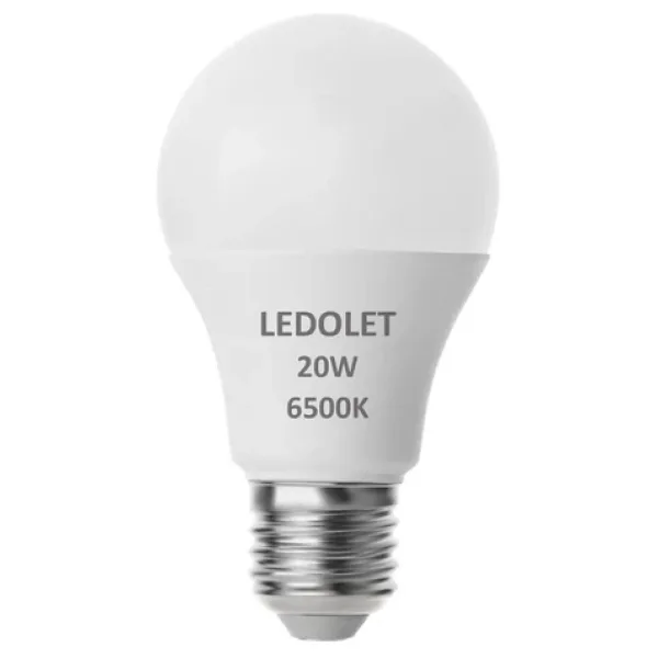 Ledolet 20W E27 Led Ampul Beyaz - 6500K