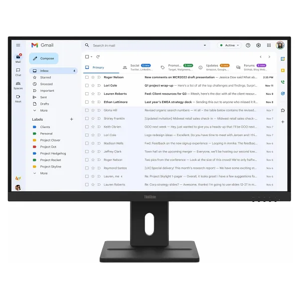 Lenovo ThinkVision E27-40 64BCMAT4TK 27" 4 ms Full HD Pivot IPS 100 Hz Monitör