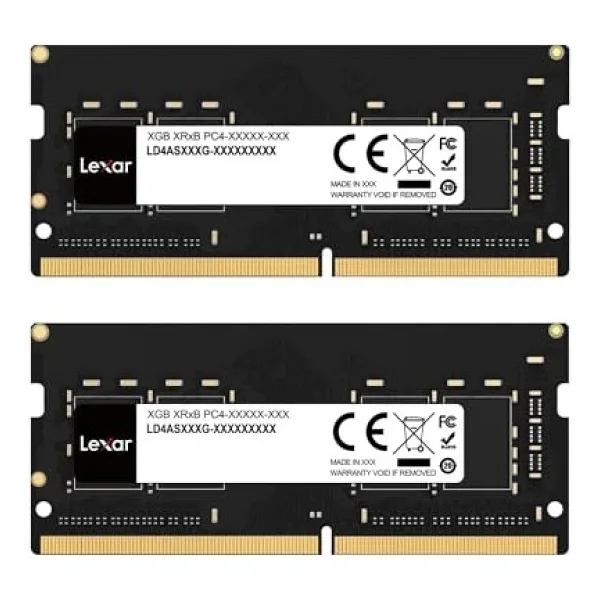 Lexar Sodımm Ddr4 Ram 16GB Kiti (2X16GB), 3200MHZ Dram, 260-PIN Ddr4 Sodımm Dizüstü Bilgisayar Belleği, Yüksek Performanslı So-Dımm, Pc Dizüstü Bilgisayar Belleği
