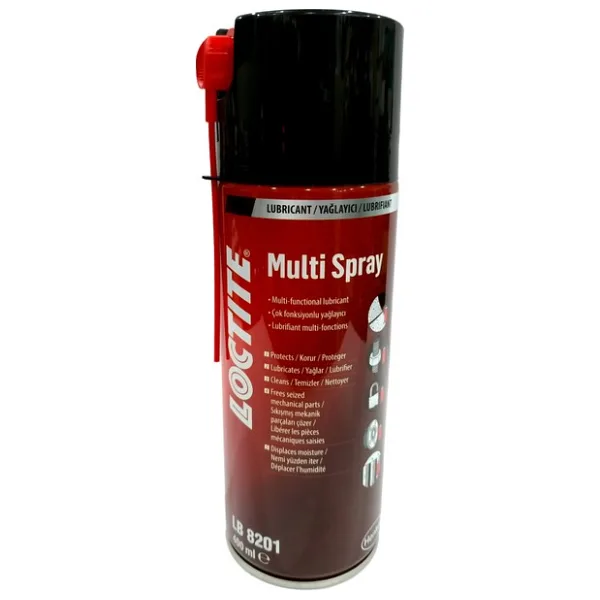 Loctite Lb 8201 Multi Spray Yağlayıcı ve Pas Sökücü 400 ml