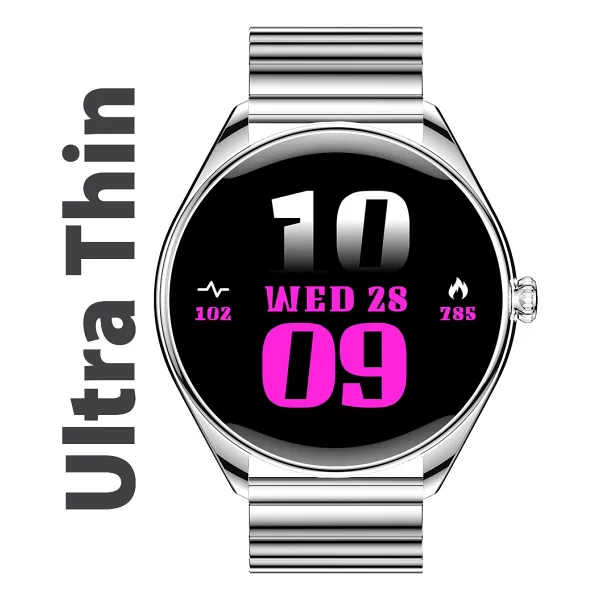 Logia Ultra Thin Gümüş Akıllı Saat