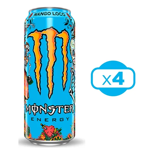 Monster Energy Enerji Icecegi Magno Loco 500 Ml 4 Lu