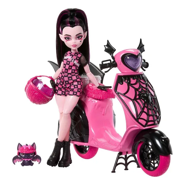 Monster High Vamptastic Scooter Draculaura JDR61