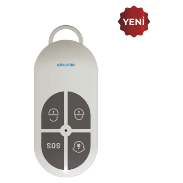 Neutron NTA-RCW25 868 Mhz Kablosuz Alarm Kumandası - Beyaz
